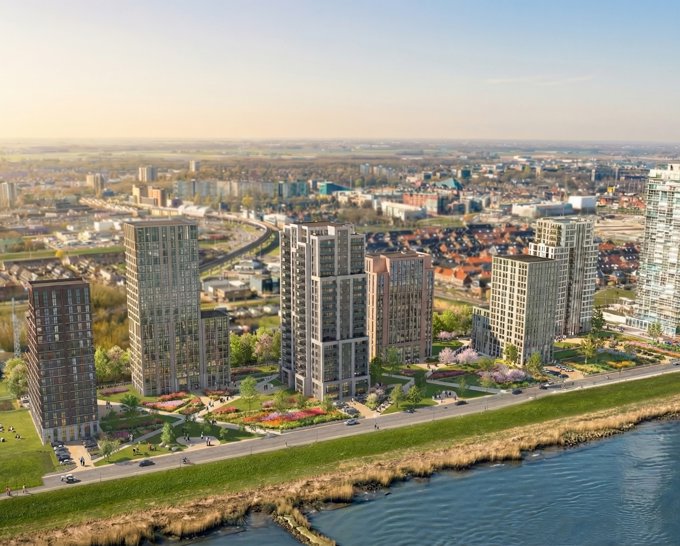 Binnenkort in verkoop: 155 appartementen in woontoren Stockholm